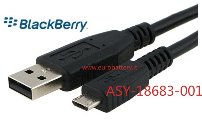 Blackberry ASY-18683-001 Cavo Dati Originale 8900 Curve