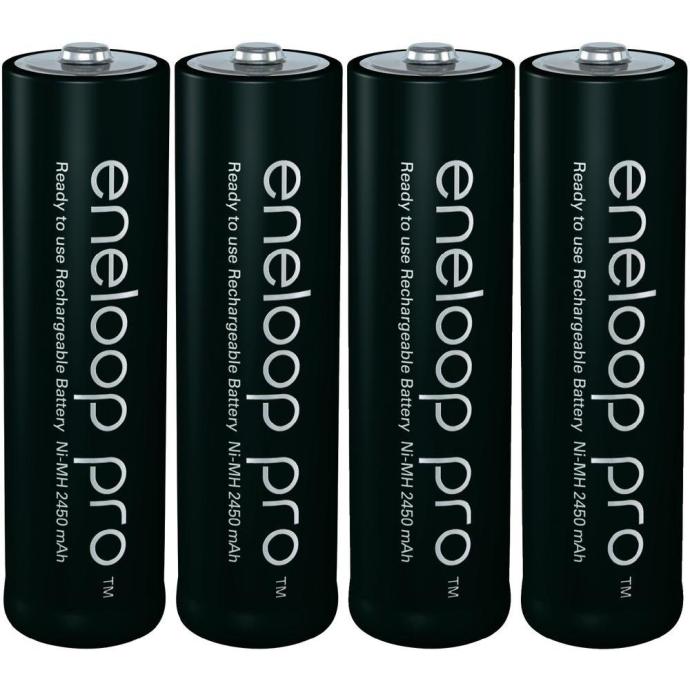 4 Stilo HQ Ricaricabili PANASONIC Eneloop BK-3HCCE 2500 mAH