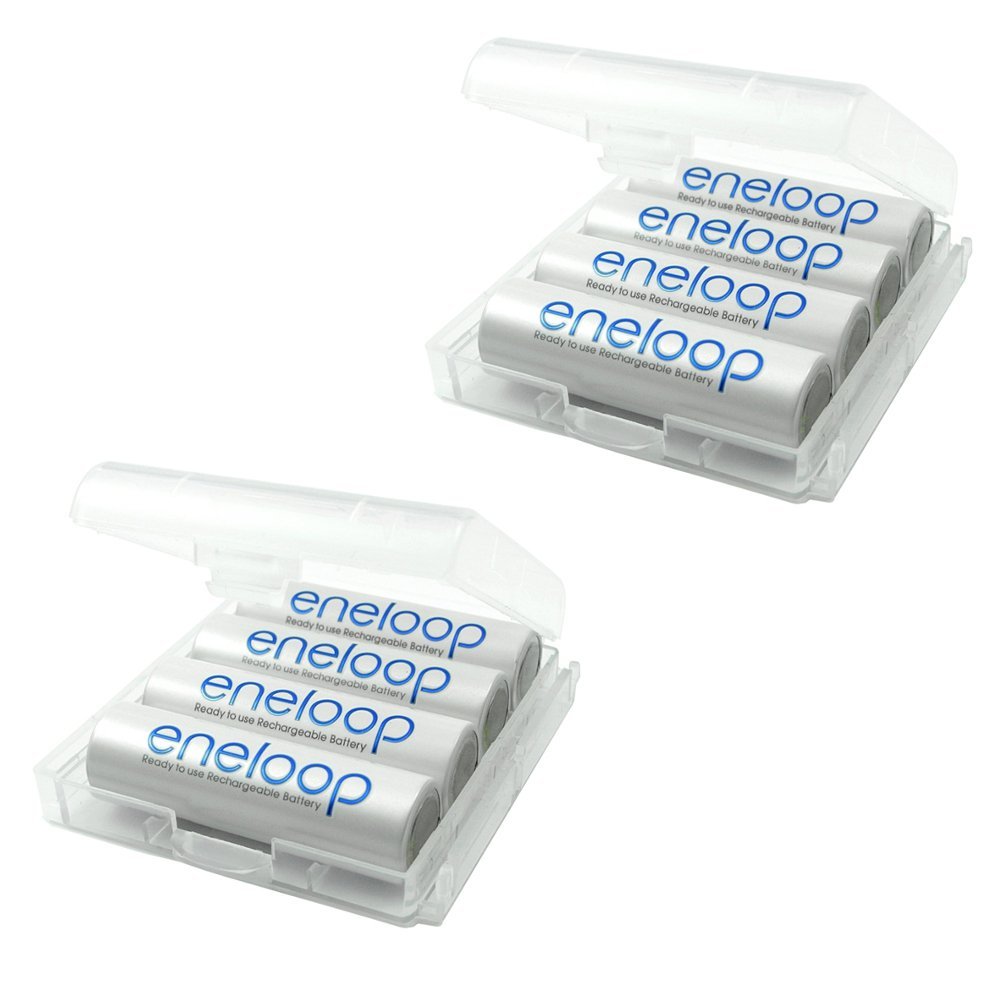 8 Stilo HQ Ricaricabili PANASONIC Eneloop AA Size 2000 mAH