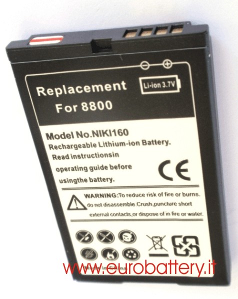 Batteria x BlackBerry C-X2 CX2 8800 8820 8830 - Clicca l'immagine per chiudere