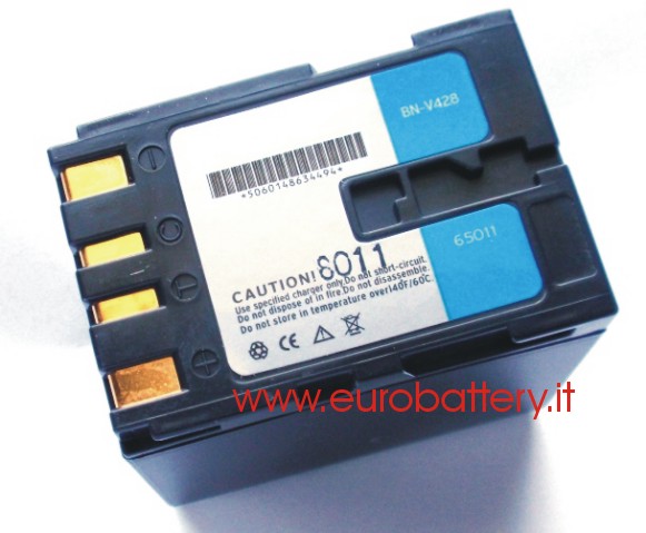 Batteria x JVC BN-V428 BN-V428U V408 V416 V438