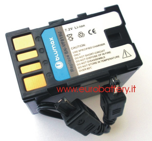 Batteria x JVC BN-VF815 VF815U MG150 130 GR-D720 GZ-HD7