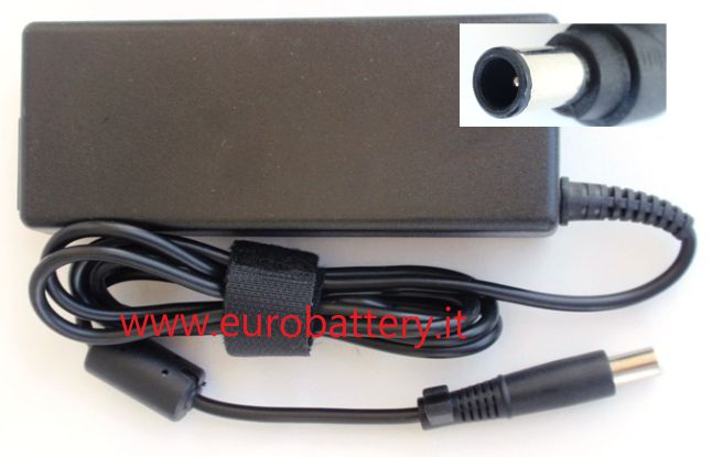 Alimentatore x HP COMPAQ 19,0V 4,74A 90W ext 7,4 int 5,0 PIN