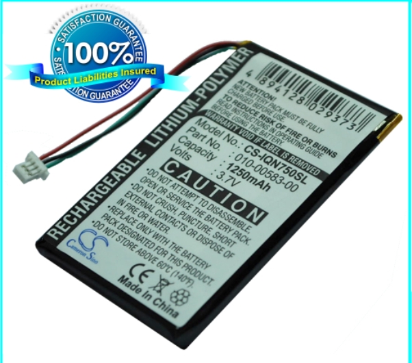 Batteria x GARMIN Nuvi 750 750T Nuni 010-00583-00