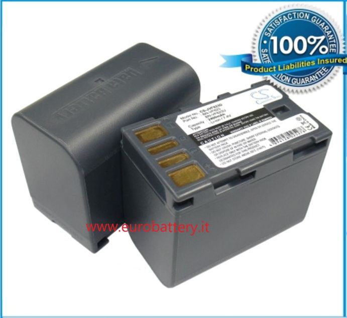 Batteria x JVC BN-VF823 VF823U MG150 130 GR-D720 GZ-HD7 - Clicca l'immagine per chiudere