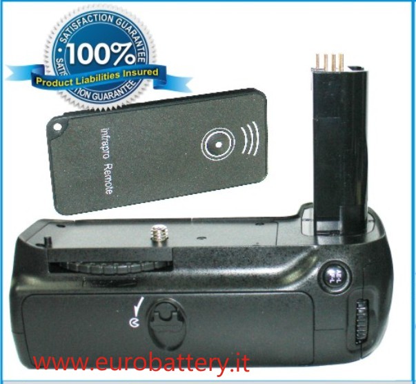 Battery Grip MB-D80 MBD80 x NIKON D80 D90 + Telecomando - Clicca l'immagine per chiudere