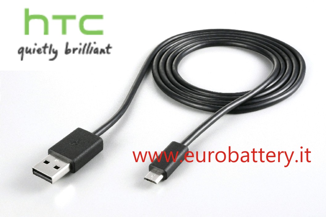 HTC HD2 Cavo Dati Sync Pwr USB MicroUsb Micro DC-M400