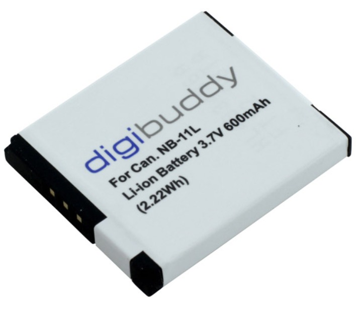 Batteria DIGIBUDDY HQ per CANON NB-11L NB11L Powershot A2300 A24