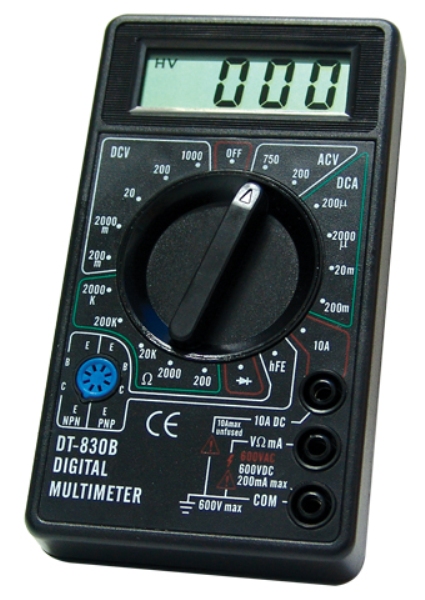 Multimetro Digitale DT-830B Tester Tascabille LCD 3 1/2