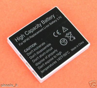 Batteria PANASONIC CGA S004 E DMW-BCB7 DMC-FX2 FX7