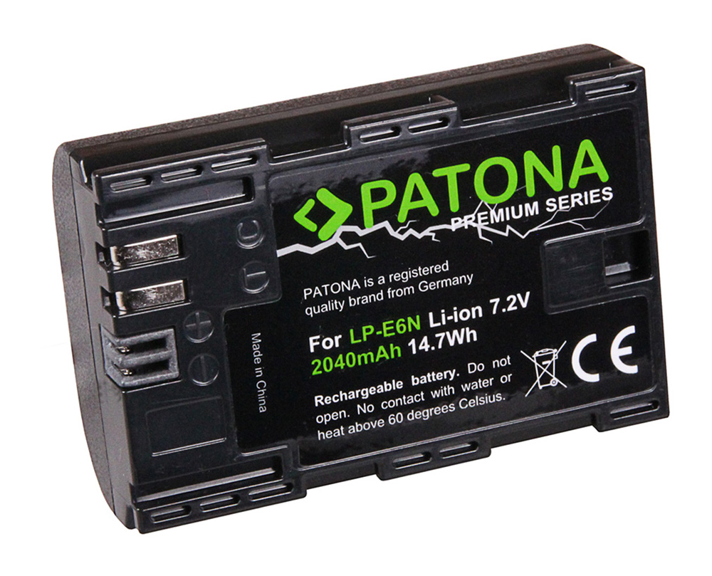 BATTERIA PREMIUM p Canon LP-E6N EOS 5D MARK III IV 6D 7D 60D 70D