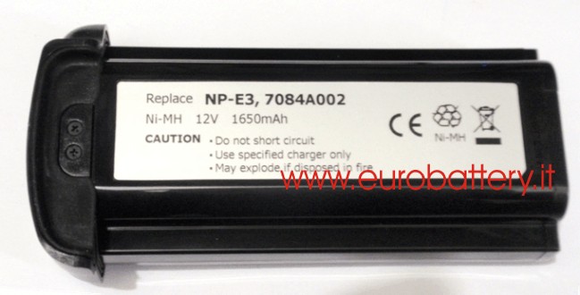 Batteria x CANON NP-E3 EOS 1D 1Ds Mark II EOS-1D NPE3