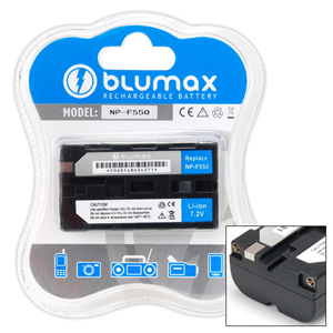 Batteria Blumax HQ x SONY NP-F550 NPF550 F330 CCD-TRV525 TRV820 - Clicca l'immagine per chiudere