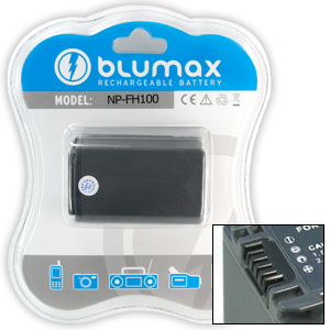 Batteria BLUMAX HQ x SONY NP-FH100 NPFH100 FH50 FH70 FH90 - Clicca l'immagine per chiudere