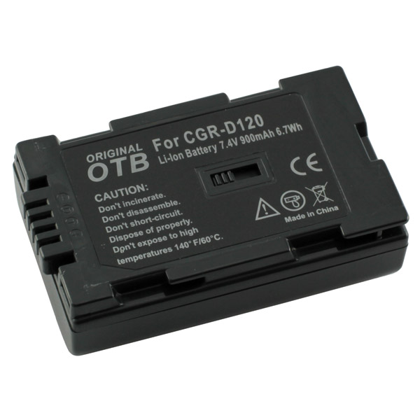 Batteria Panasonic CGR-D08 CGR-D08R CGR-D120 NV-MX1 DS60