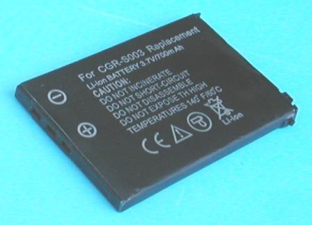 Batteria Panasonic CGA S003 D-Snap x SV-AS10 SV-AV50
