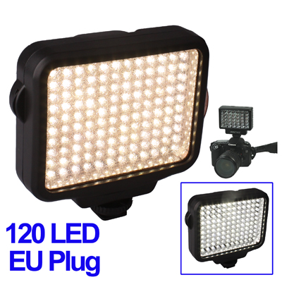 Faro 120 LED HIGH BRITE + batteria N-F550+ charger