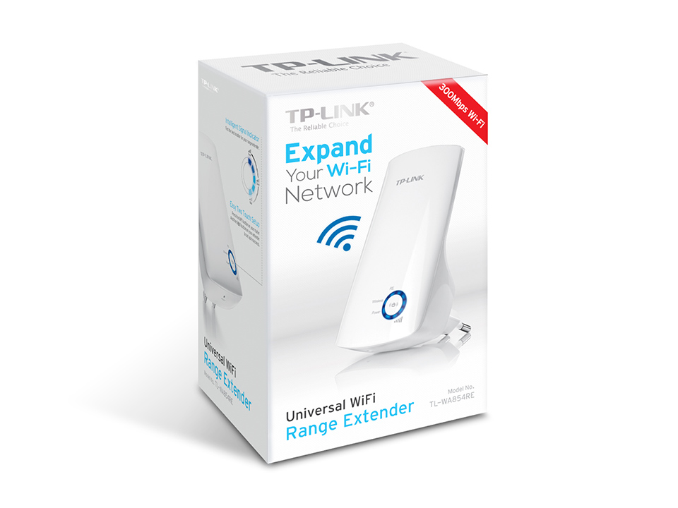 TP-LINK WIRELESS UNIVERSAL N RANGE EXTENDER 300MBPS TL-WA854RE