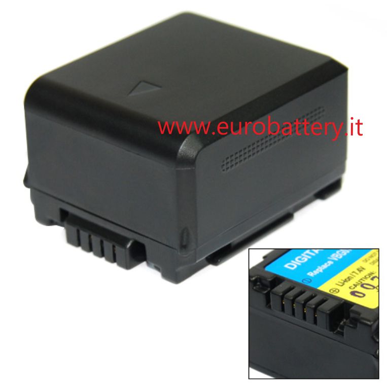 Batteria VW VBG070 HDC-DX1 DX3 SD1 SD3