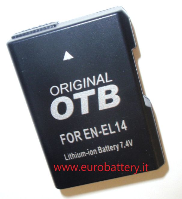 Batteria PREMIUM Maggiorata PATONA EN-EL14 NIKON P7800 P7000