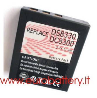 Batteria x Minolta Minox DC8111 DC1011 DC8122 DC-8300 DS-8330